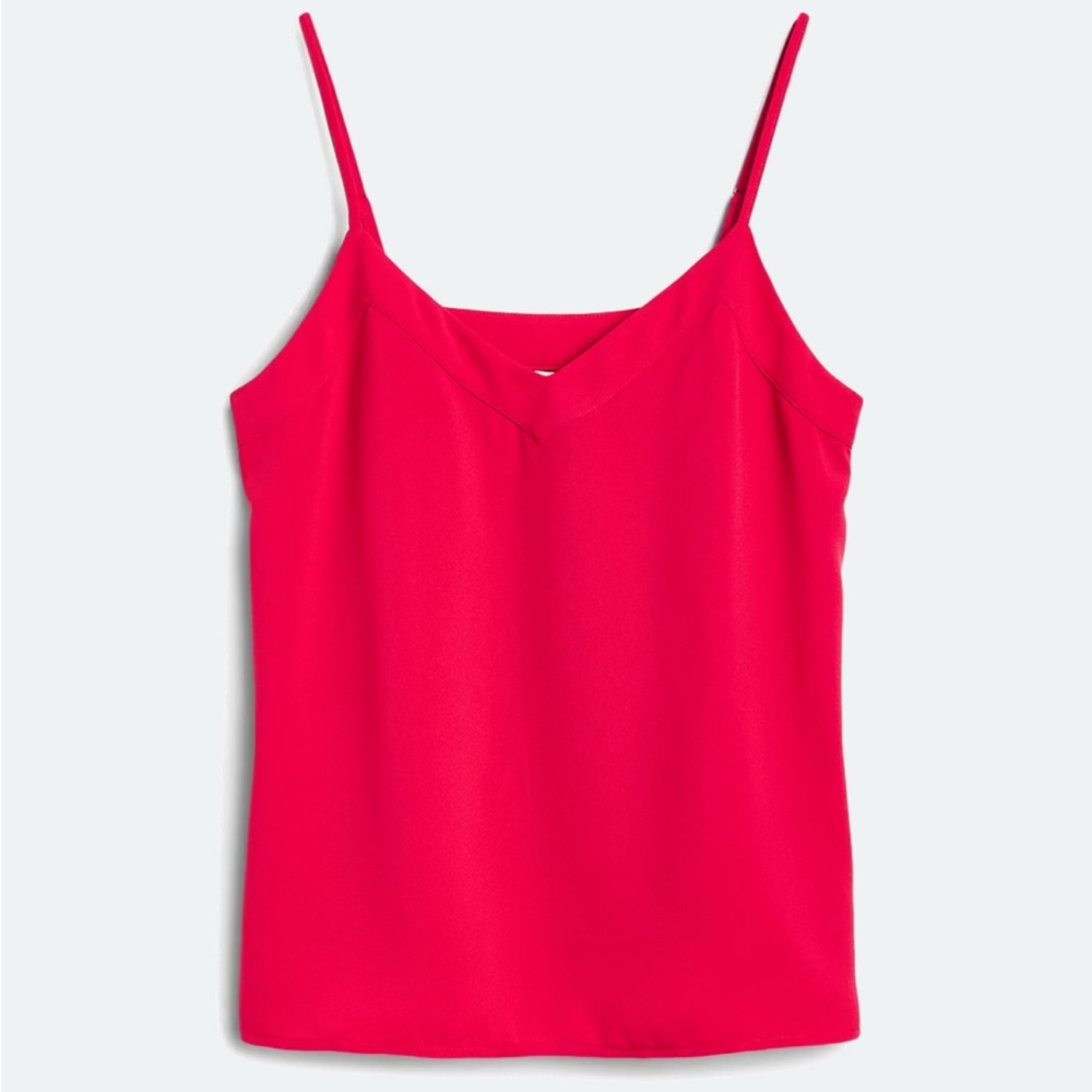 41 Hawthorn Red Sleeveless Relaxed Camisole